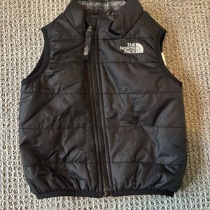 The North Face Kids Black Quilted Vest